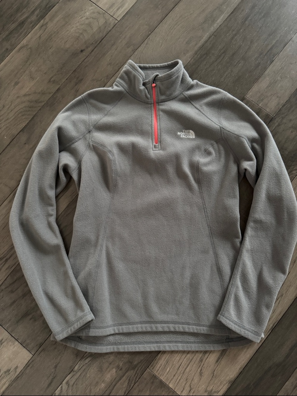 The North Face Gray Fleece Quarter-Zip